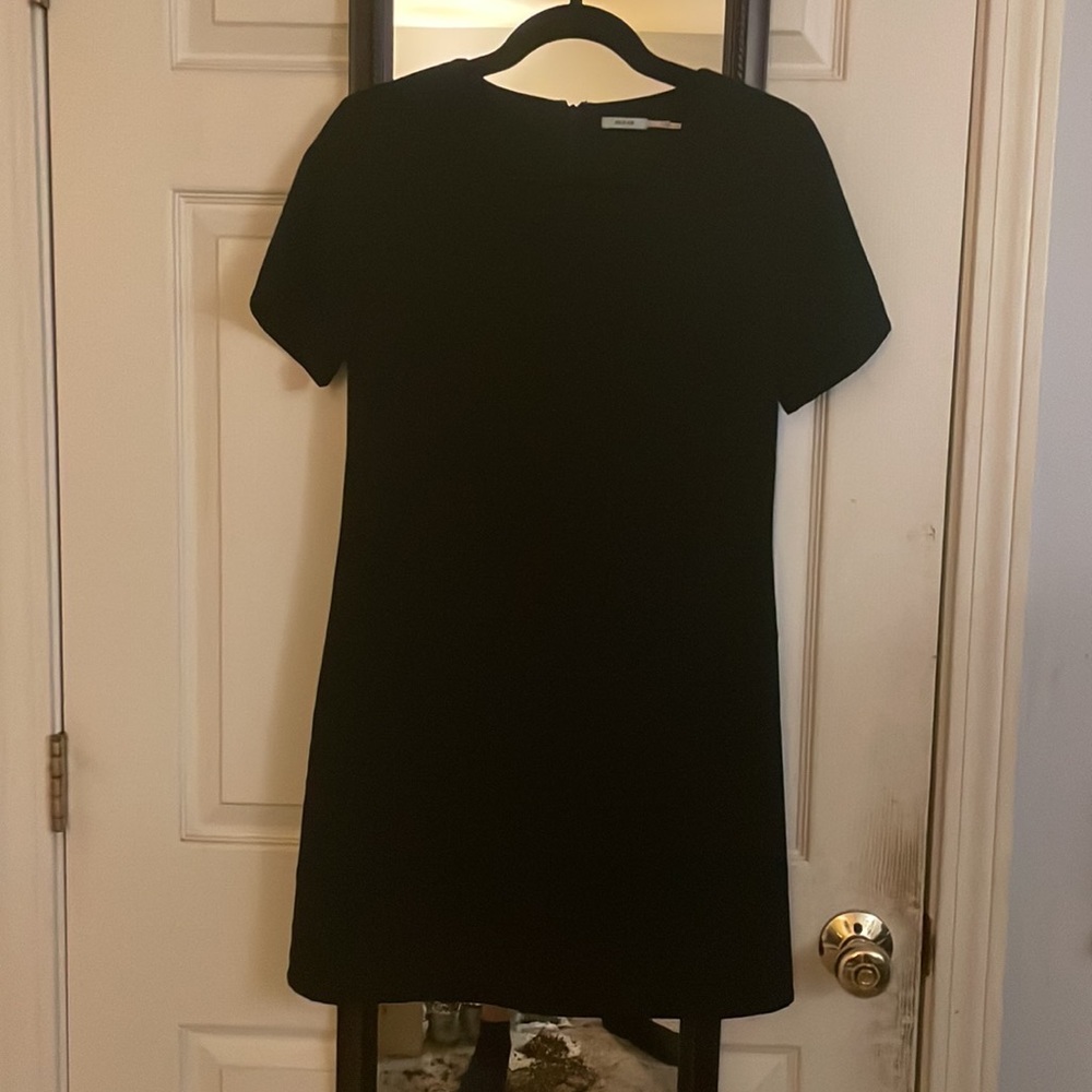 Kimchi Blue Short-Sleeved Black Dress